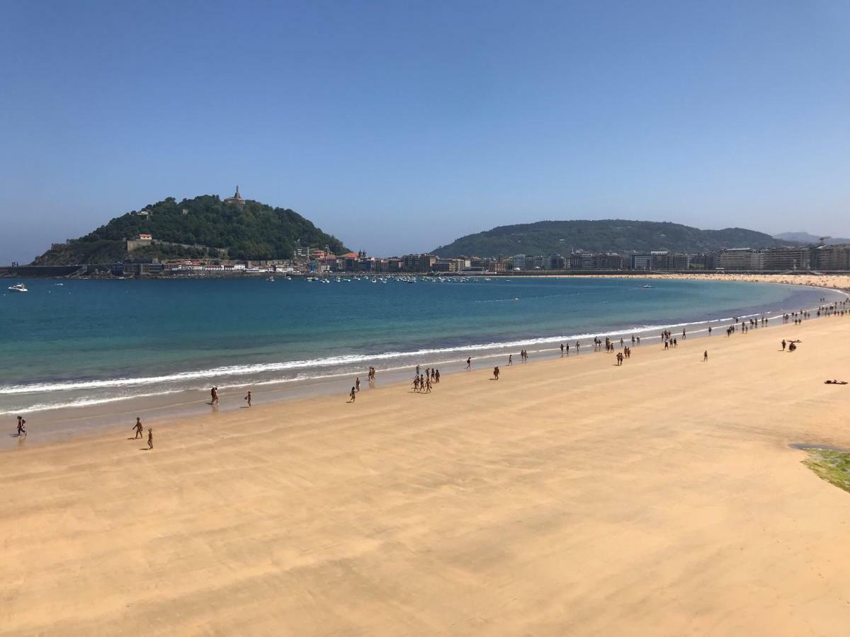 La Madame On La Concha Beach, Seaview Apartment San Sebastian Bilik gambar