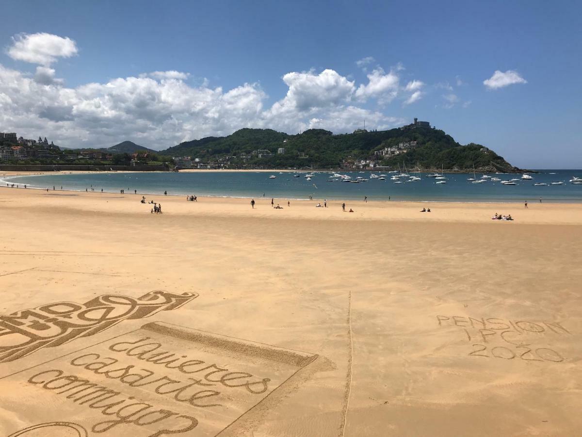 La Madame On La Concha Beach, Seaview Apartment San Sebastian Luaran gambar