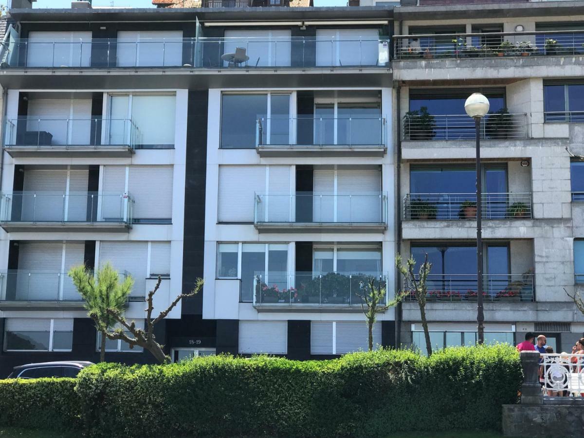 La Madame On La Concha Beach, Seaview Apartment San Sebastian Luaran gambar